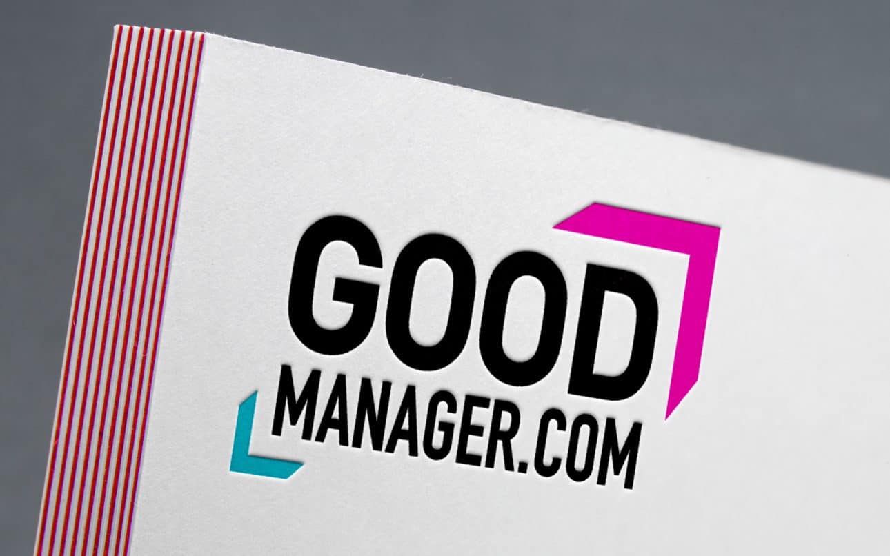 good manager workshops logo design