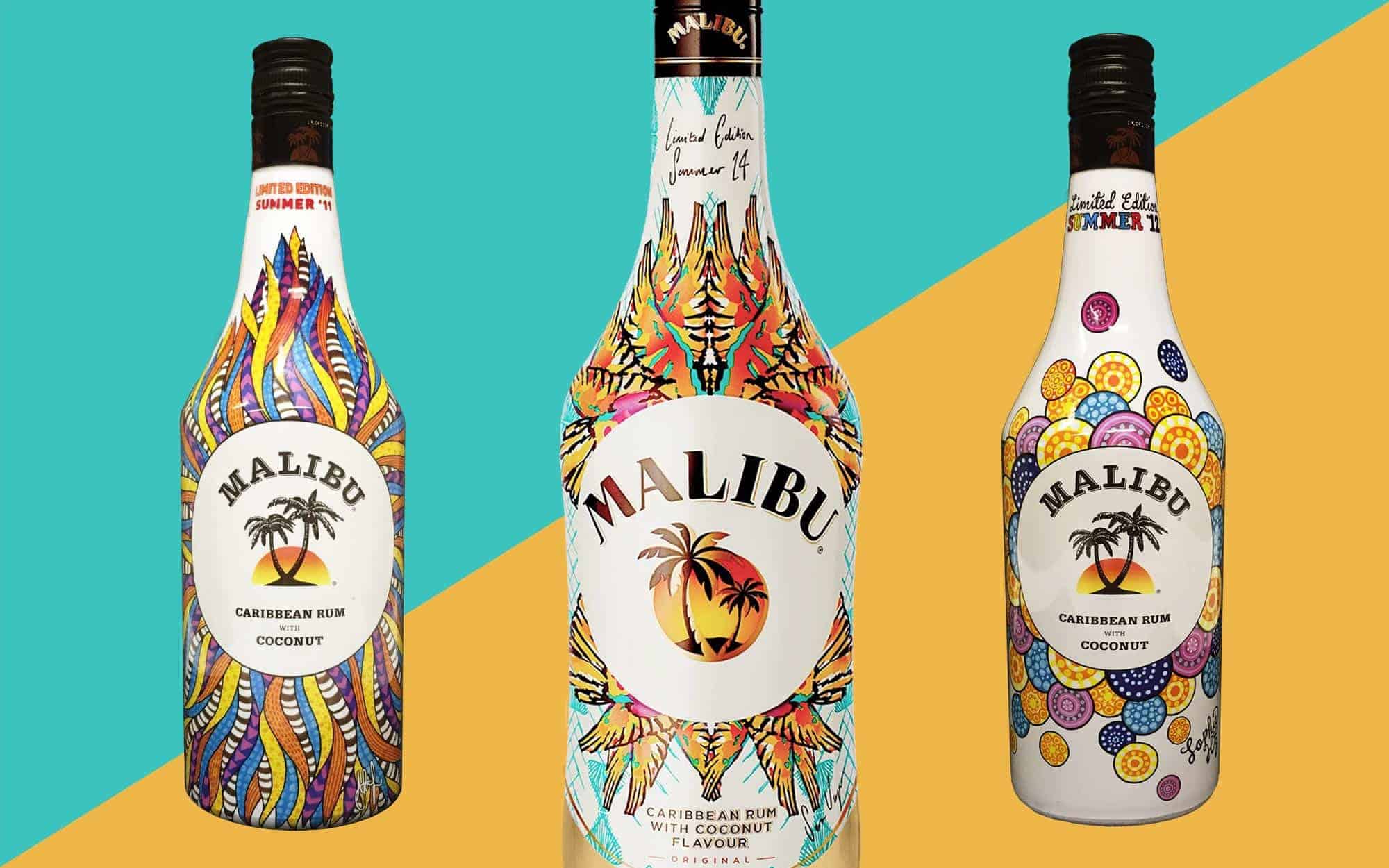 Malibu imited edition bottle designs
